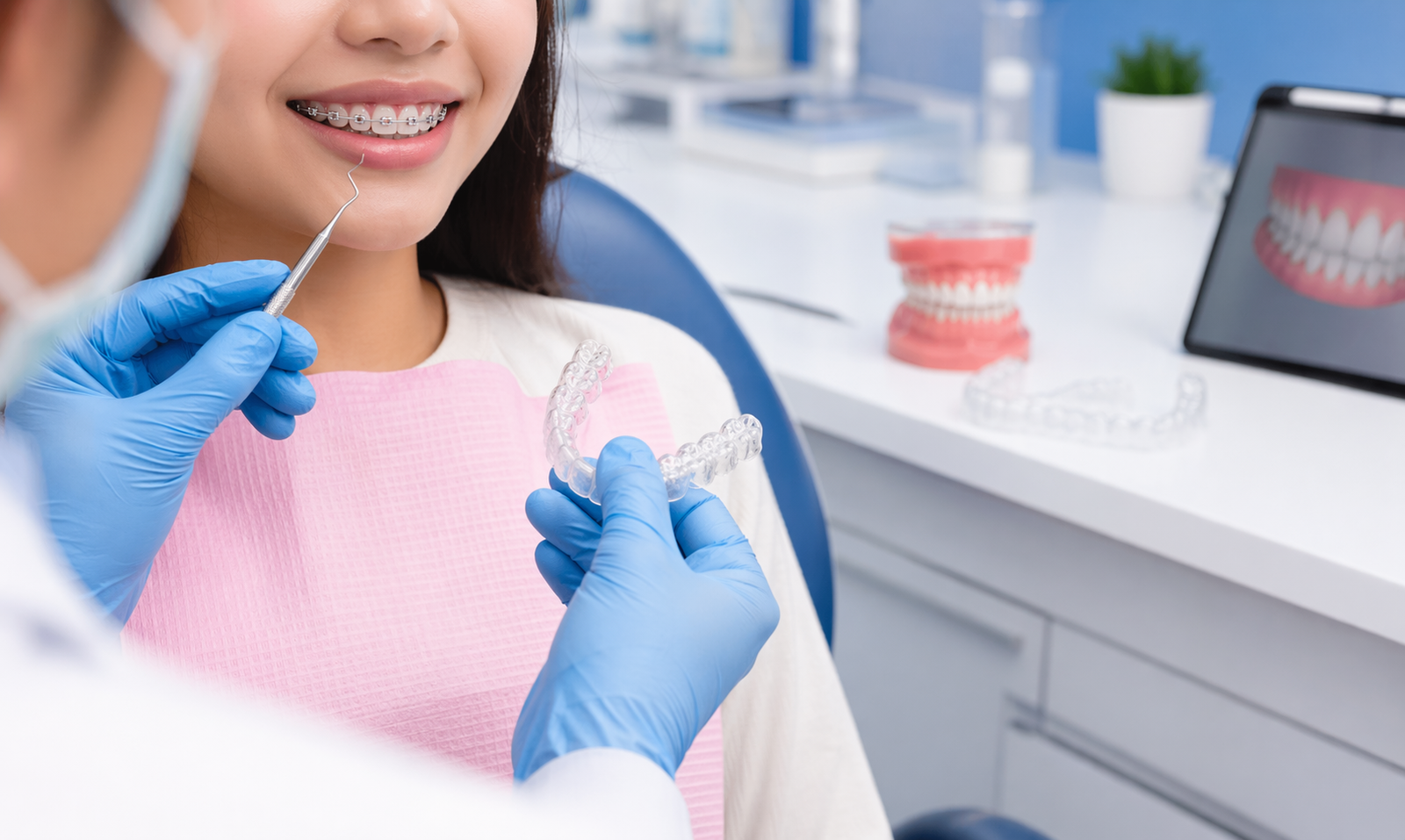 Orthodontic treatment planning environment